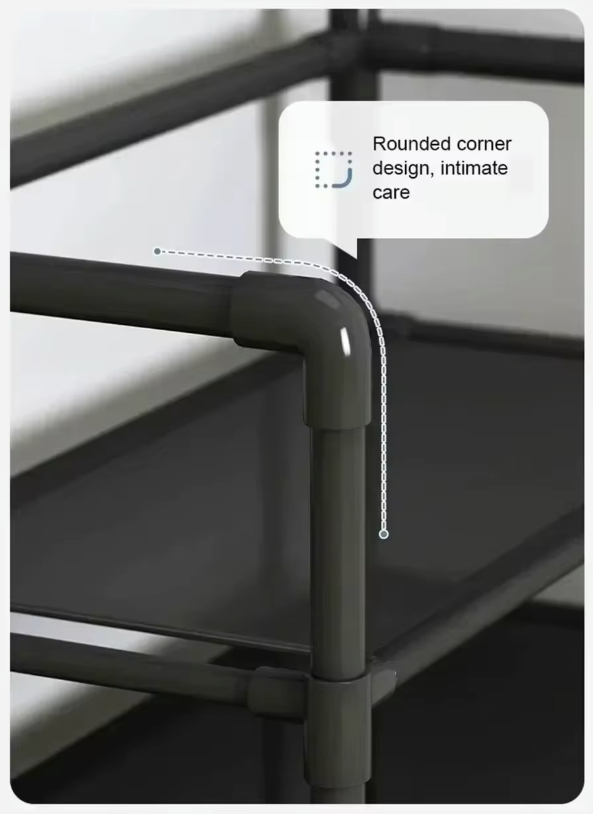 Miniatura 8 de ORGANIZADOR ZAPATERO PERCHERO 5 NIVELES